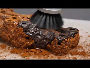 Extreme Technique Skill Removal! Restoring a Completely Rusted Gear to Working Condition