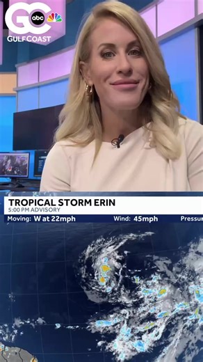 5.7K views · 26 reactions | Gulf Coast Chief Meteorologist Allyson Rae has the latest on Tropical Storm Erin as of Tuesday night. | Gulf Coast News | Facebook