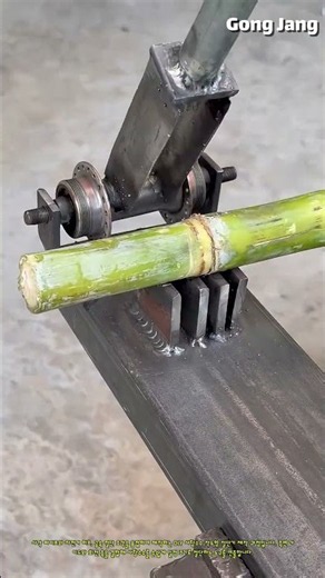 자전거 허브 활용 사탕수수 절단 도구 만들기 #worker #process #crafts #metalwork #ideas