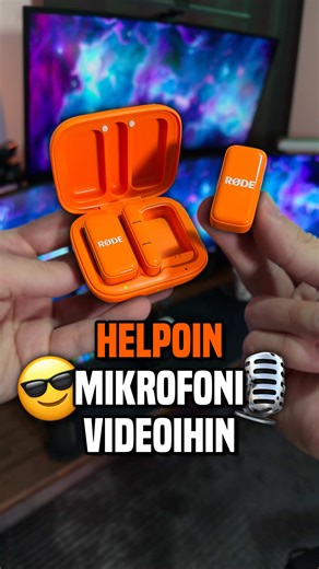 Maailman helpoin mikrofoni RØDE Wireless Micro sai uudet värit – oranssi, sininen ja punainen, mikä näistä on sun lemppari? 🎤🔥 *Mainos/tuote saatu: @rode Rajatun ajan hintaan 99,99 €! Mikrofonista löytyy sekä Lightning- että USB-C-versiot #rode #rodewirelessmicro #mikrofoni #sisällöntuotanto #miiko