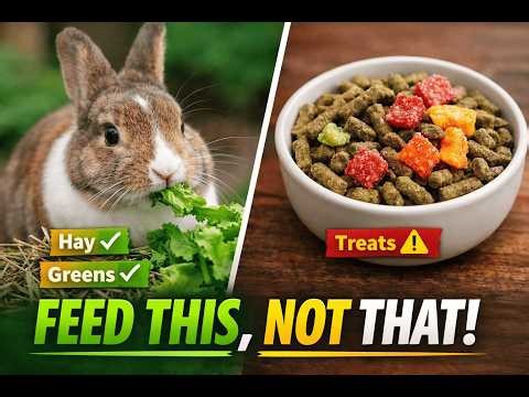 Balanced Nutrition for Rabbits: Hay, Greens, Pellets, and Treats