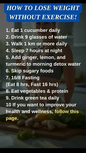 How To Lose Weight Without Exercise