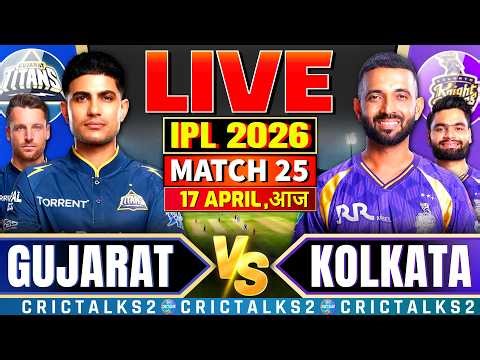 🔴 Live: GT vs KKR, IPL 2026 Live Commentary, Cricket Live Score, Live Match Today 2nd Inn