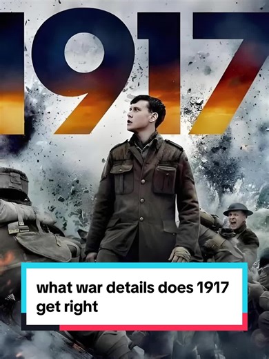 what war details does 1917 get right?#foryou #fyp #movie #ww1 #1917