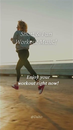 Short Tracks, Happy Workouts | Upbeat • Energetic • Bright