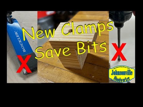 Wooden Hold Down Clamps Save Router Bits on a CNC Router, Shop Made Clamps #onefinity #cncrouter