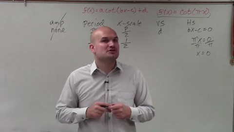 Learn to graph the cotangent function with a change in period