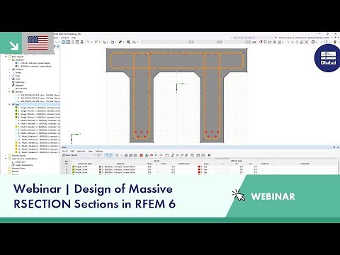 Webinar | Design of Massive RSECTION Sections in RFEM 6