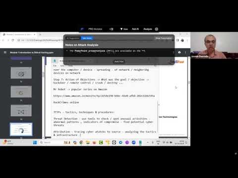Ai is creating Live notebook for my online class - game changer