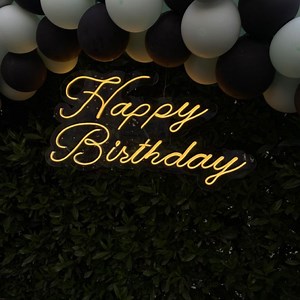 [Hot Item] 12V Decorative LED Neon Light Sign Happy Birthday Neon Sign