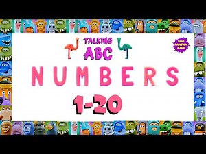 Talking ABC English Phonic Funny Number 1-20|Boopanpankids