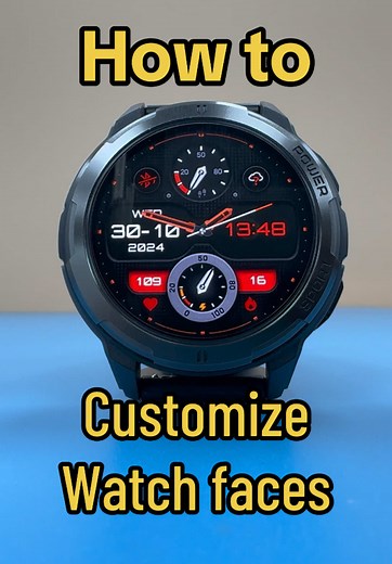 TickTech teach you how to customize watch face with DaFit app. #jampintar #smartwatch #lifestyle #accessories #ticktech #AMOLED