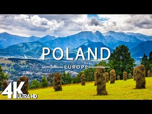 FLYING OVER POLAND (4K UHD) - Relaxing Piano Music Along With Beautiful Nature Videos #1