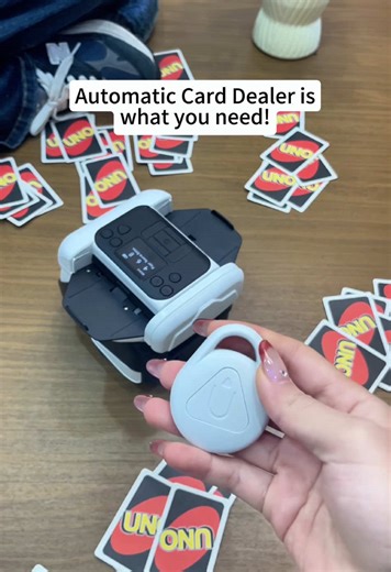 Automatic Card Shuffler and Dealer for 12 Players
