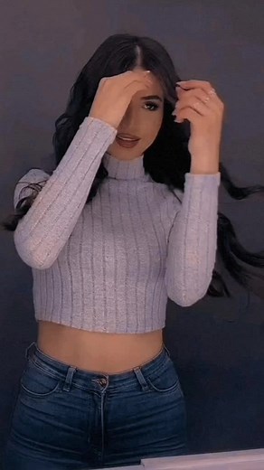 Elegant Hand Gestures by a Young Woman