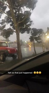 Matt was coaching basketball in Joondalup last night when this happened... 😲🌳🍃 “The wind started picking up making the trees go crazy, so I started snap chatting it to my gf and friends, as I did a huge gust came and uprooted the tree,” he said. “Lucky no one was inside.” Send us your storm pics 👇 A severe weather warning remains in place for much of the area this morning, including Perth, with destructive winds and abnormally high tides forecast as part of an ongoing cold front. Gusts of mo