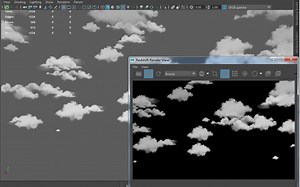 Maya Mash程序模块制作云彩