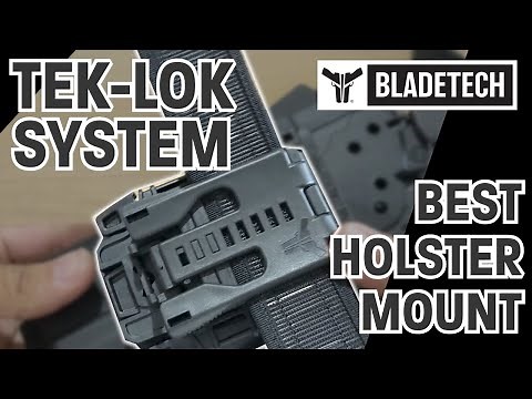 BLADETECH Tek-Lok System: Best Holster Mounting Solution