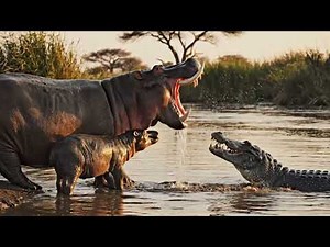 Hippos and Their Ecosystem: Hippo Predators and Threats: How Hippos Defend Themselves in the Wild