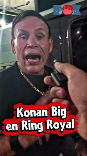 Konnan Big blesses boxing after the ring #boxing #boxeo