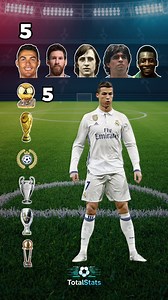 🔥 Antes y ahora del fútbol 👑 CR7 vs Messi vs Johan Cruyff vs Maradona vs Pelé 🏆 ¿Quién domina la historia? #reelsfypシ #cr7 #messi #football #soccer #futbol | Totalstats