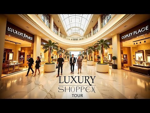 Elegance Unveiled: Explore the 1st Floor of Copley Place, Boston’s Ultimate Shopping Experience!