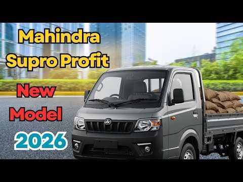 2026 Mahindra Supro Profit Mini Truck Ka Detailed Exterior Interior Walkaround Aur Complete Review