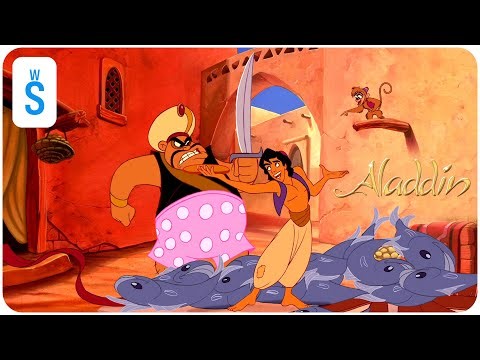Aladdin (1992) | Scene: Aladdin On The Run / "One Jump Ahead"...