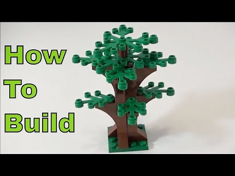How To Build A Custom LEGO Tree