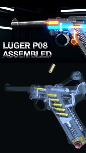 Inside the Luger P08 — The Iconic Toggle Action!