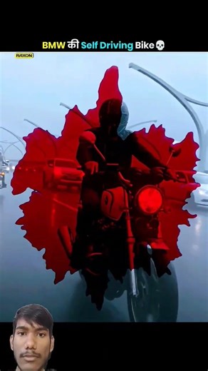 BMW auto pilot bike Ai powered #bmw #bike #shorts