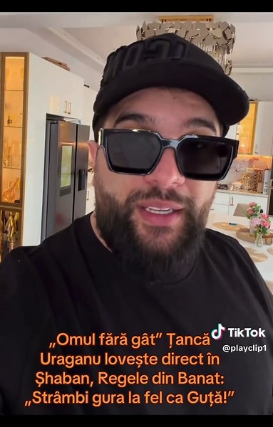 Lumea manelelor este din nou în fierbere! Țancă Uraganu, cunoscut de toți fanii online drept „omul fără gât” și crescut, format și lansat în lumea muzicală chiar de Florin Salam, a ieșit public cu acuzații dure la adresa unuia dintre cei mai iubiți artiști din vestul țării: Șhaban, supranumit cu mândrie de milioane de români „Artistul numărul 1 din Banat”. Într-un mesaj plin de vehemență, Țancă l-a tras direct la răspundere pe Șhaban, acuzându-l că „strâmbă din nas și din gură” exact așa cum ar 