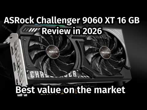 ASRock Challenger 9060XT 16 GB review in 2026: Best value 9060xt on the market!