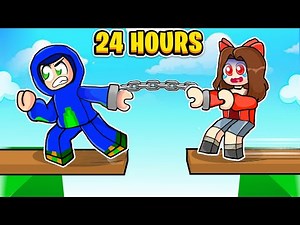 Roblox But AYUSH GOT HANDCUFFED TO ME FOR 24 HOURS