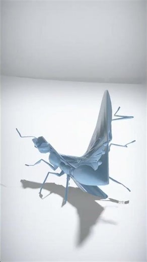 Stylized Insect Character with Unique Design