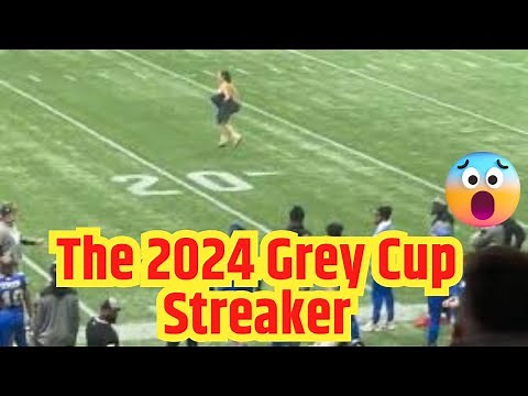 Grey Cup Streaker 2024 Video Incident