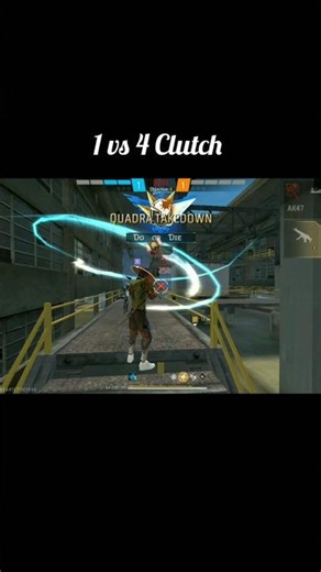1v4 CLUTCH! 😱 The Most Intense Ending! #FreeFire