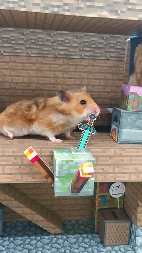 Hamster Survival in Minecraft: Building an Epic Hamster Maze!