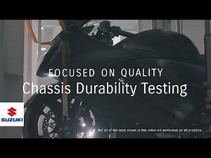 FOCUSED ON QUALITY | Chassis Durability Testing | Suzuki