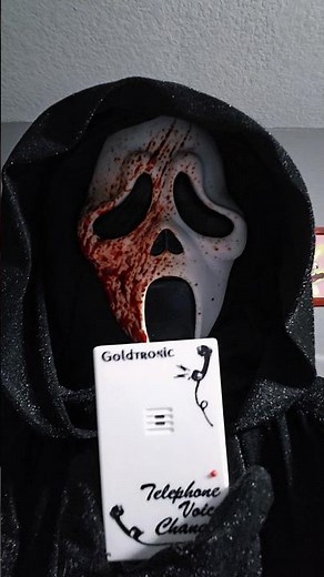 Scream 1 voice changer #scream #ghostface #horror