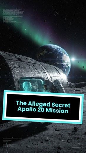 NASA's secret Apollo 20 mission found an ancient alien spacecraft on the dark side of the moon