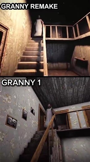 You Won’t Believe The Difference… Granny Remake vs Original 😱 #grannyvsgrannygame #gaming #live