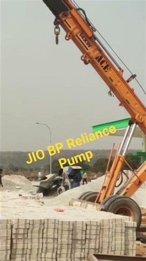Jio BP Reliance Petrol Pump ⛽️ Tranch and YLP Light Pole#viral#construction#shorts#short#viralshorts