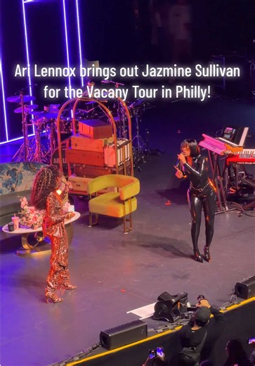 Ari Lennox Brings Out Jazmine Sullivan in Philly