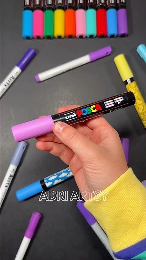 Customizing a… POSCA MARKER!? #shorts