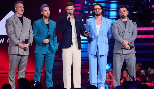 Watch: NSYNC Thrill Fans With Surprise Reunion Gig