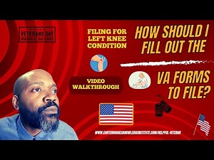 My VA Disability Claim: How to Fill out VA Form 21-526ez and 21-4138 for left knee condition