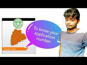 How to know epass application number (telengana)