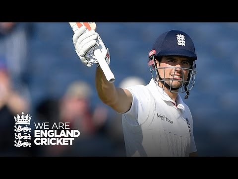 Alastair Cook hits 10,000 Test runs - England v Sri Lanka highlights