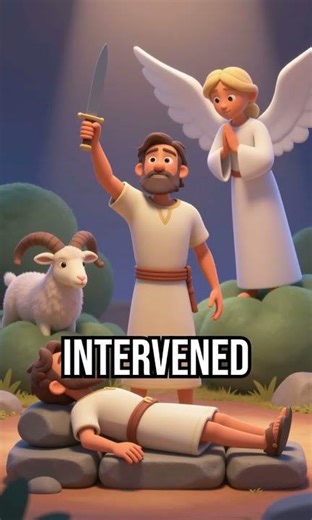 Abraham Proved His Faith In The Darkest Moment #genesis22 #god #shorts